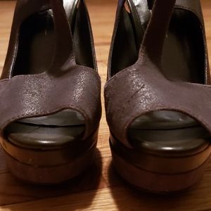 Jessica Simpson open toe heels